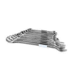 Zestaw kluczy płasko-oczkowych typu hobby, 6-22mm, 12-elementów