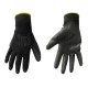 BHP - Rękawice ochronne GEKON rozmiar 9 czarne, powlekane poliuretanem, cienkie