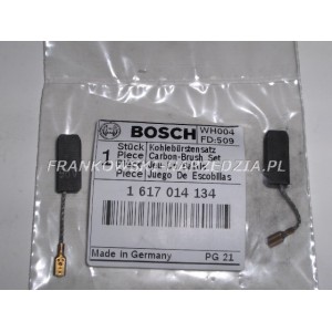 Szczotki węglowe 5x8x19 (1kpl) linka nasuwka mała, oryginalne Bosch, do GBH2-24, indeks- 1617014134